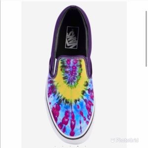 VANS Tie Dye Classic Slip on Shoes - NEW!!!!!!